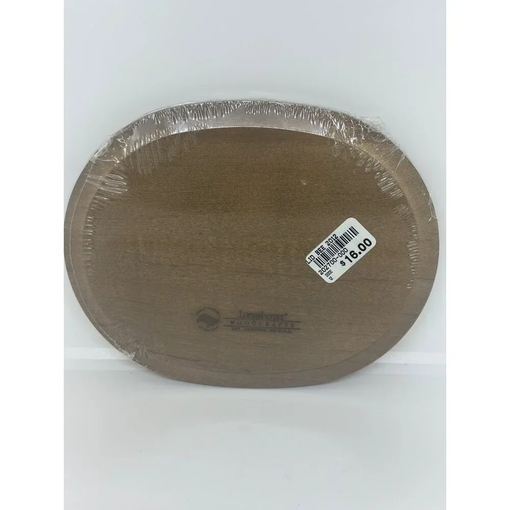 NEW‎ Longaberger Wooden Oval Lid – 